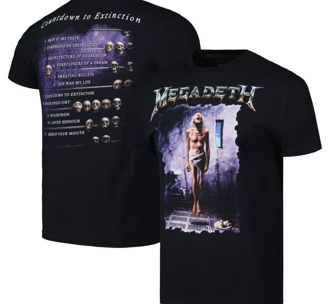Must-Have Megadeth Merch: Top Picks for Die-Hard Fans